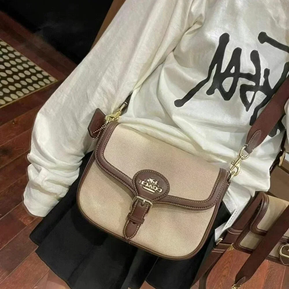 COACH Amelia Saddle Bag CR171 - Picture 7 of 7